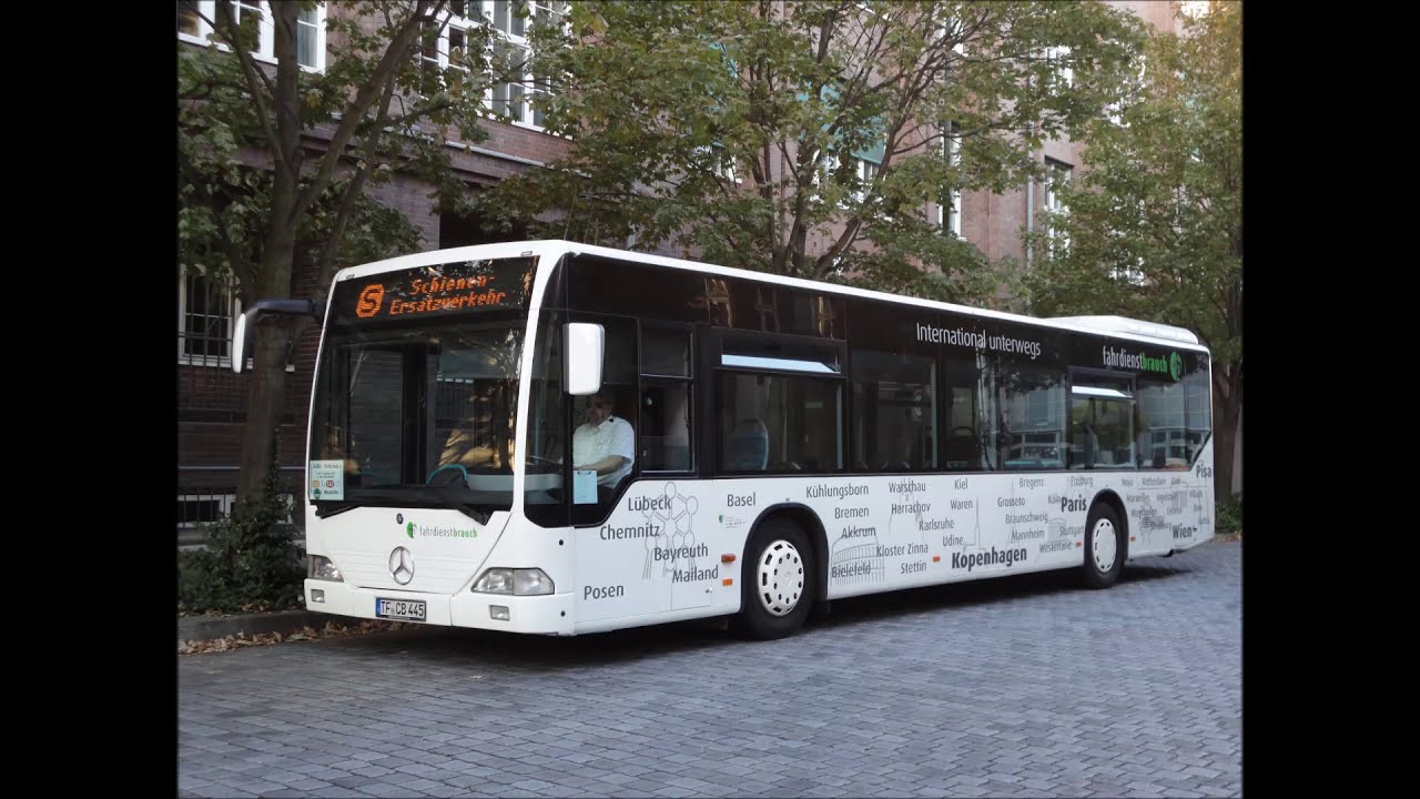 Sound vom Mercedes Benz Citaro (ZF) - Wagen TF-CB 445 - von Fahrdienst Brauch ex BRN Rhein-Neckar