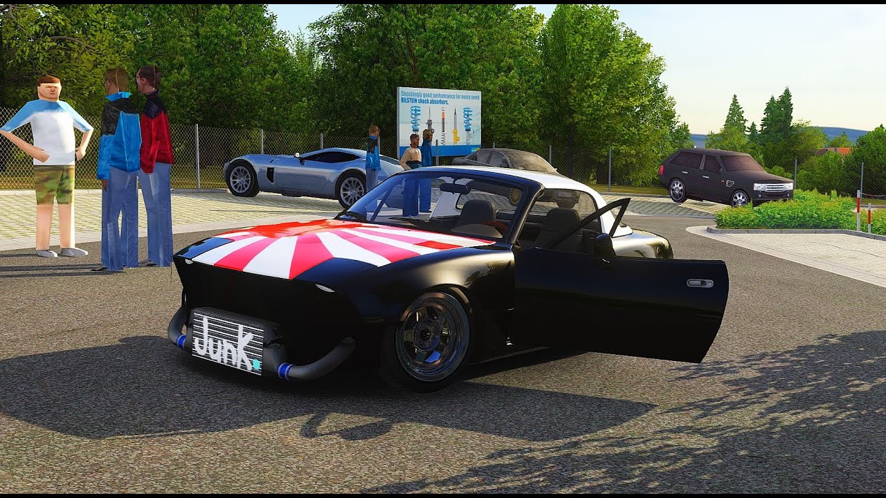 [Assetto Corsa] Chris's Ricer Miata At Nurburgring+Drifting
