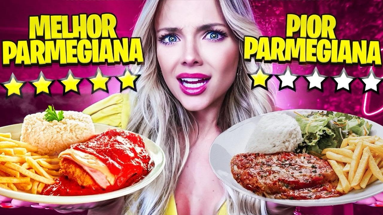 COMPAREI A PARMEGIANA DE PIOR E MELHOR AVALIA&Ccedil;&Atilde;O DO APLICATIVO em 2022!