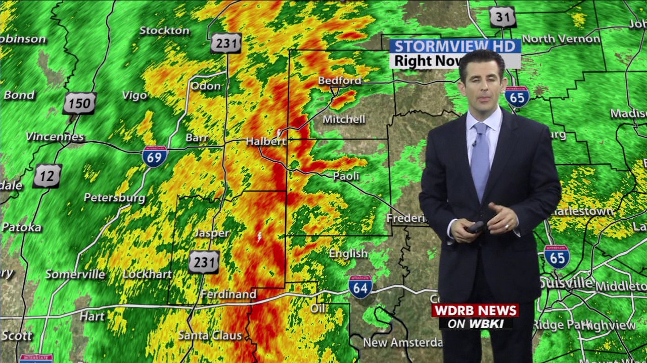 WDRB News @ 7 on WBKI - Marc Weinberg Weather - 5/14/2014