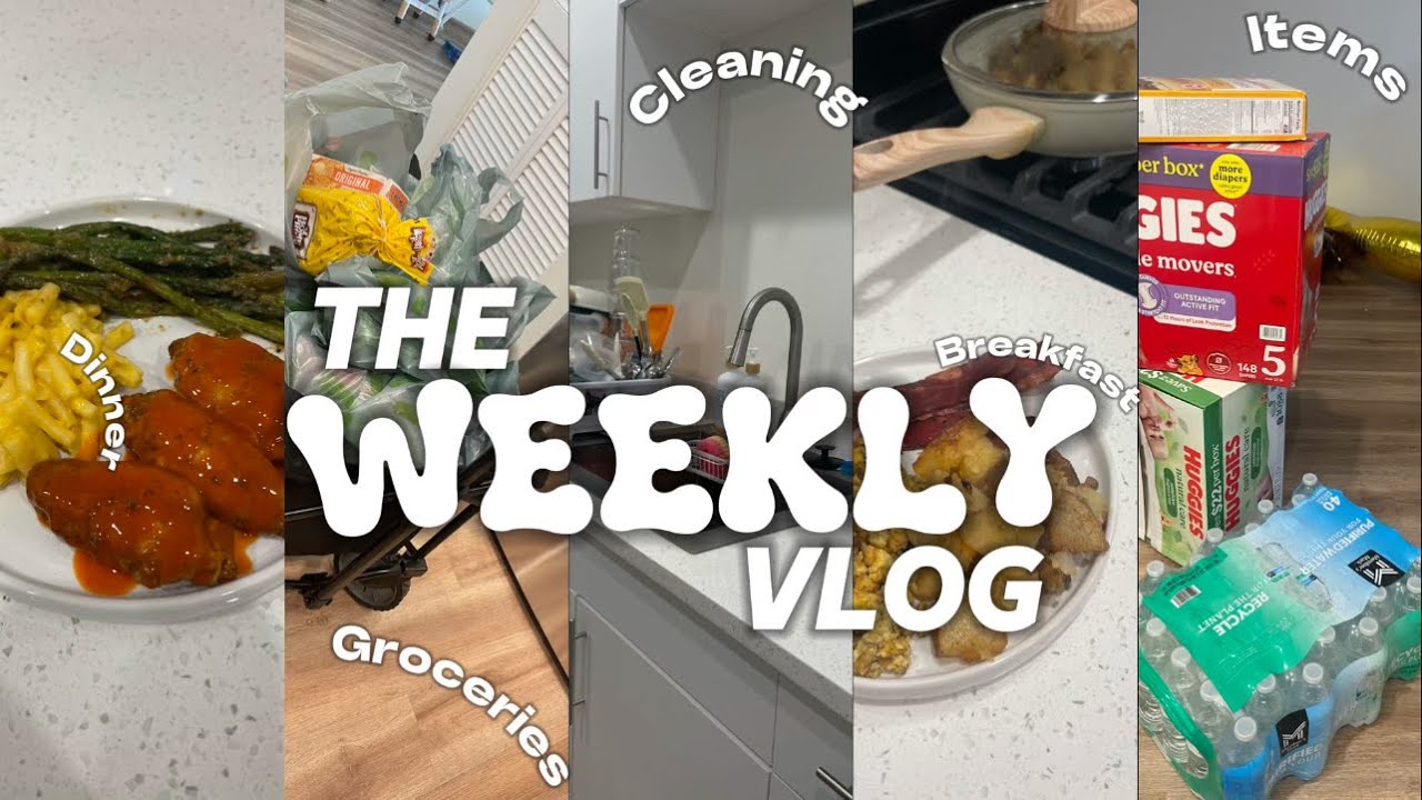WEEKLY VLOG|Sunday Dinner+$200 Grocery Haul+Sunday Cleaning+Breakfast & More 