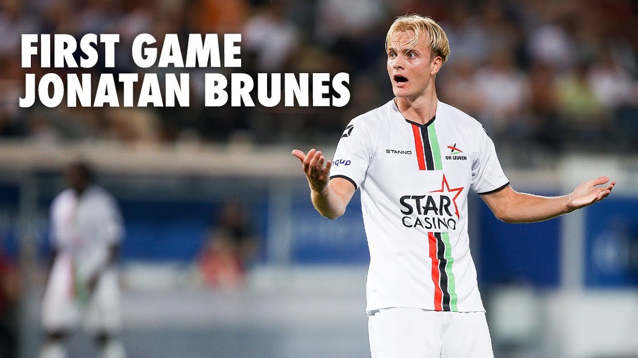 De eerste match van Jonatan Braut Brunes voor OH Leuven