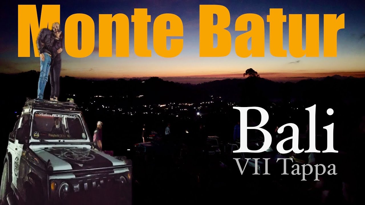 Monte Batur all’alba in jeep 🚙🌋 | Vulcano, colata lavica, lago e una levataccia memorabile