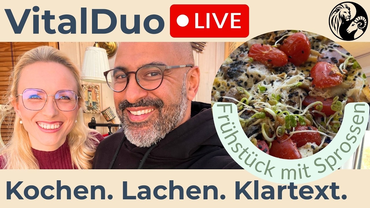 Sprossen Frühstück Deluxe LIVE – Kochen, Lachen & Klartext | VitalDuo