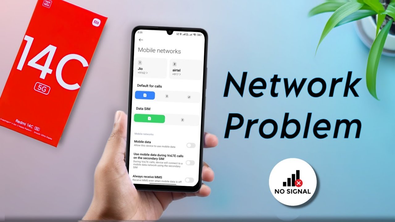 Redmi 14C All Network Problem Solved | How to Fix Sim Card No Network Problem in Redmi 14C 5G