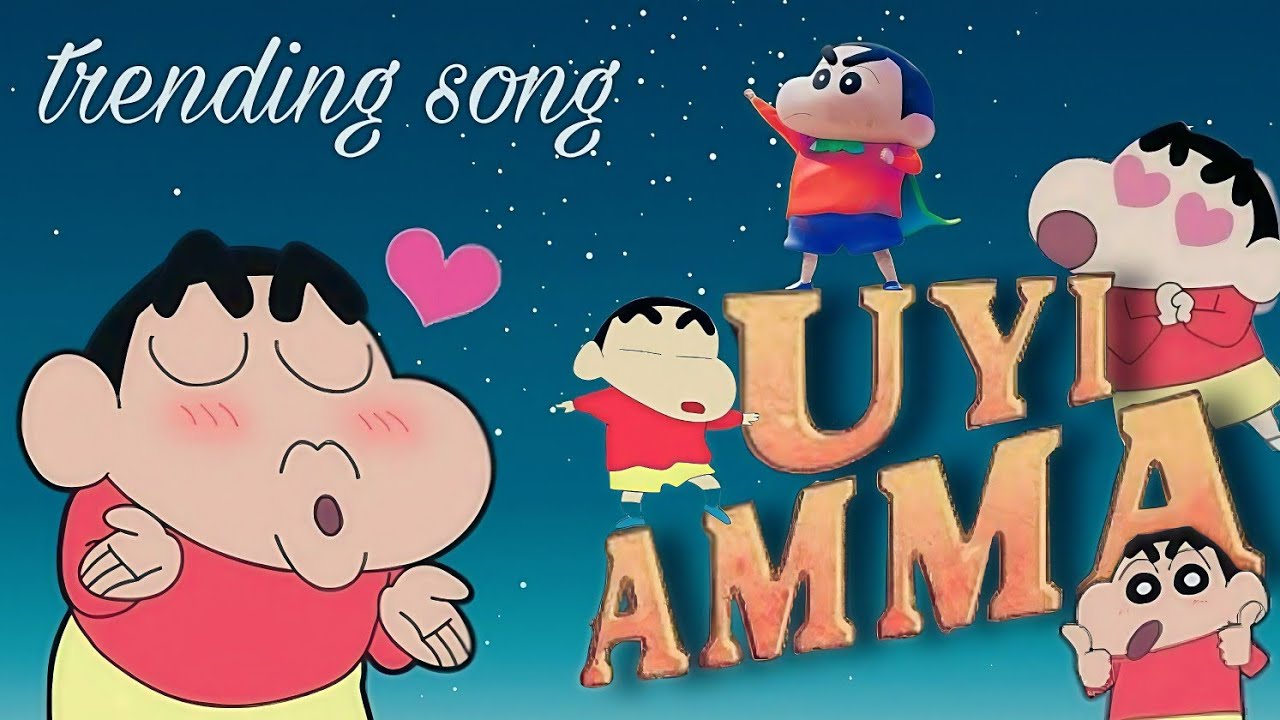 Shinchan Sings Uyi Amma: A Humorous Twist😇 Uyi Amma: Shinchan's Funny Version | Shinchan Song 2025