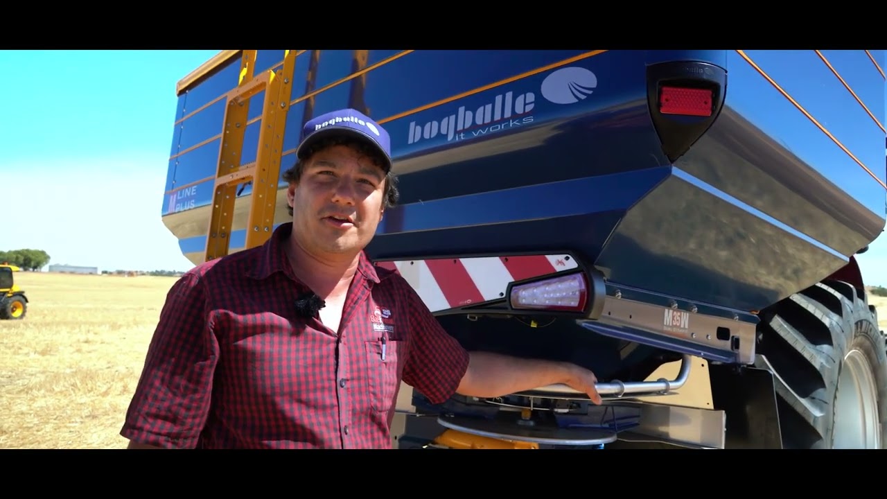 Boekeman Machinery - Introducing the Bogballe Linkage Fertiliser Spreader
