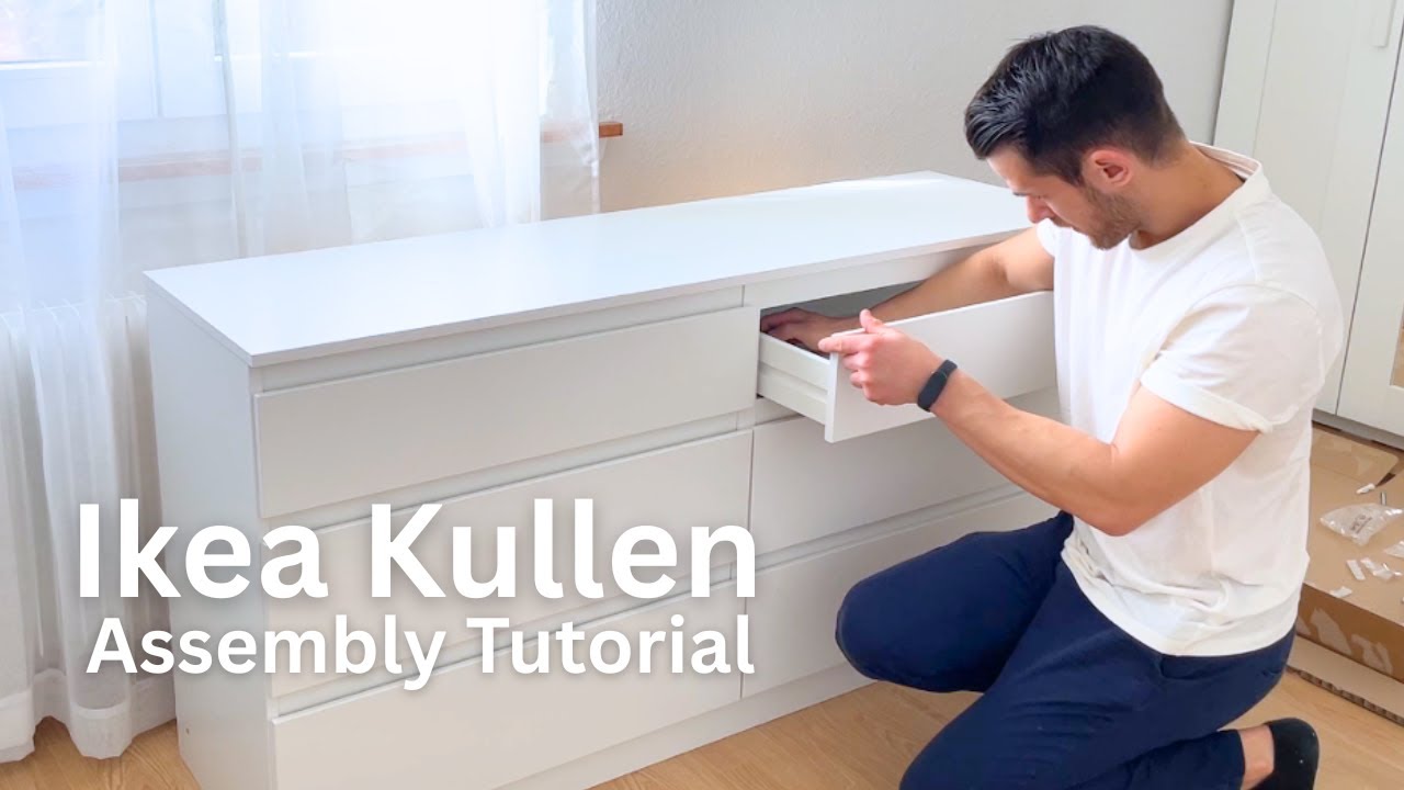 KULLEN IKEA 6 DRAWERS UNBOXING & TUTORIAL