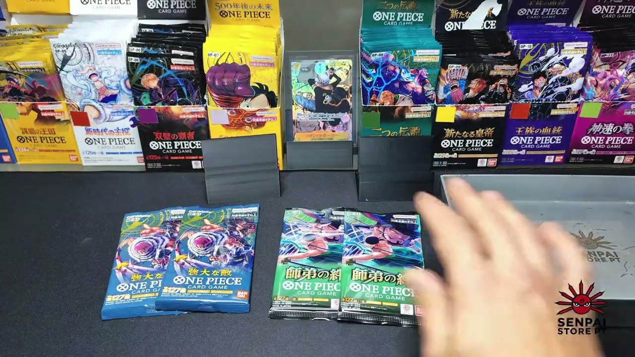 😱 Mais um abertura Épica de One Piece TCG | Senpai Store PT #onepiece #tcg #cardsonepiece #shanks