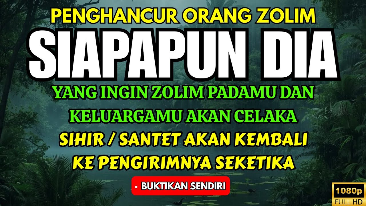 MASYAALLAH! AYAT RUQYAH - RUQYAH RUMAH DAN DIRI SENDIRI PENGUSIR JIN DAN SETAN AMPUH
