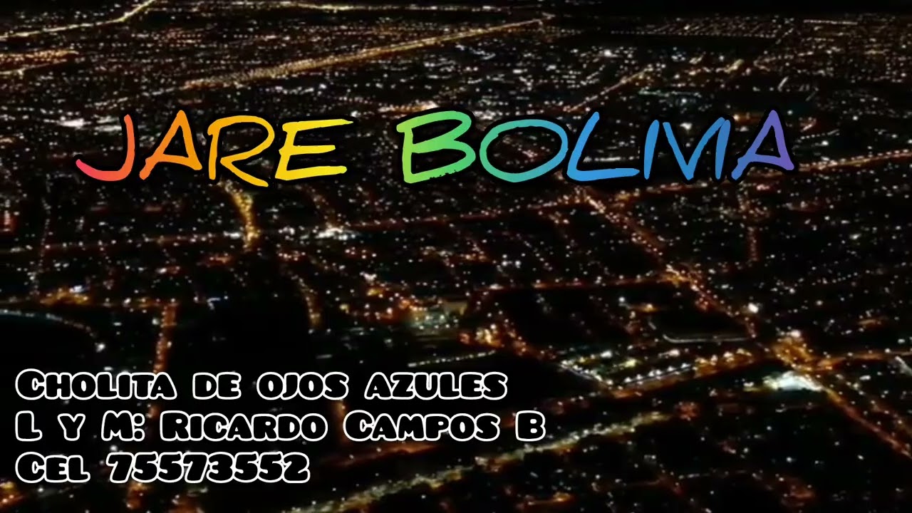 JARE BOLIVIA cholita de ojos azules 