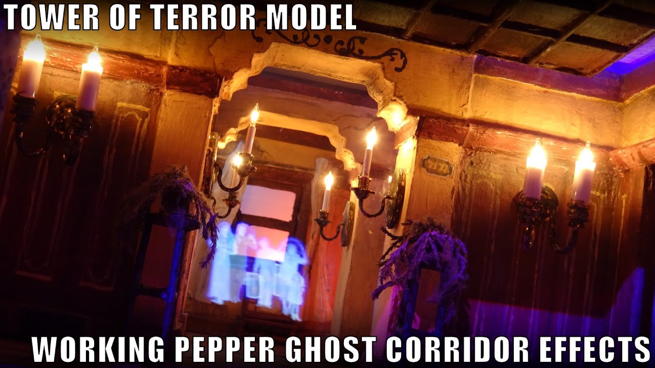 FULL SHOW - TOWER OF TERROR MODEL + PEPPER GHOST EFFECTS