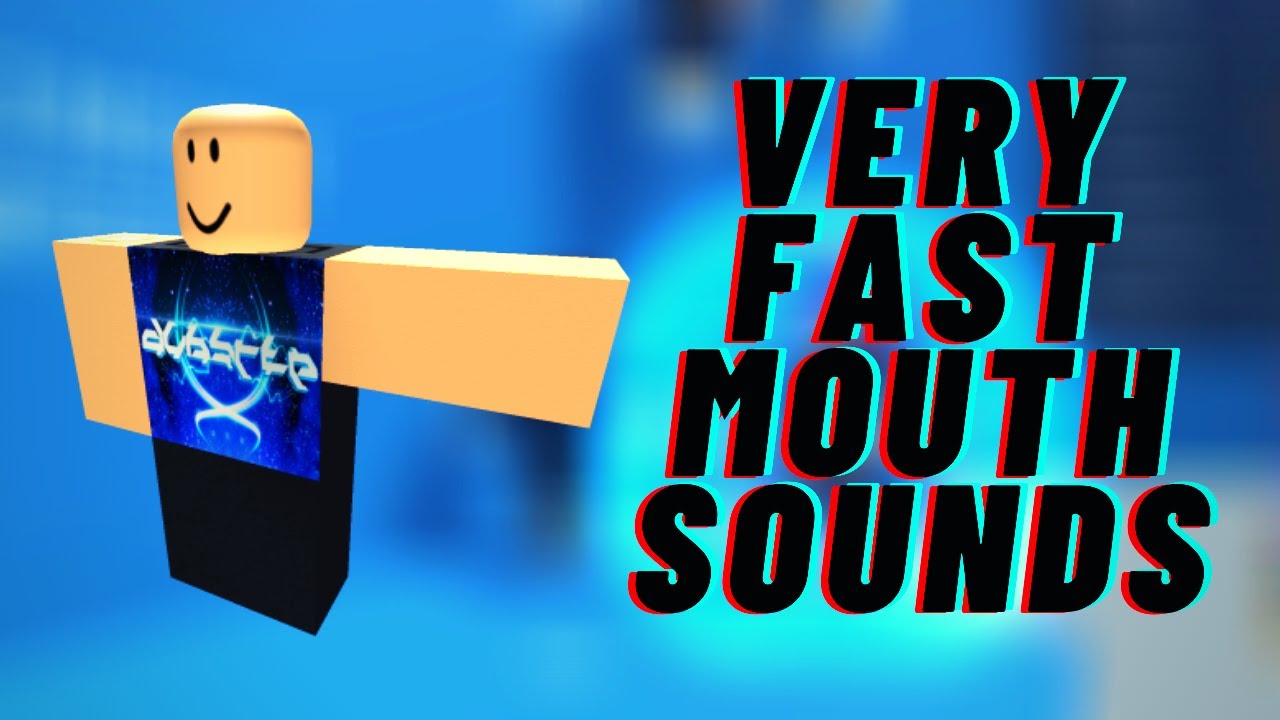 ASMR Very Fast Mouth Sounds Roblox - Tower Of Hell