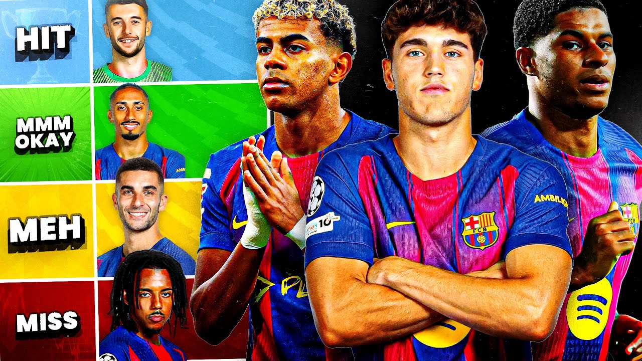 HIT or MISS: Ranking The ENTIRE Barcelona Squad This Season (so far)