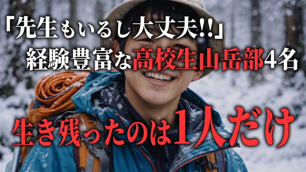 登山部で雪山合宿へ→生き残ったのは1人だけ「1967年山型商業遭難事故」【地形図で解説】