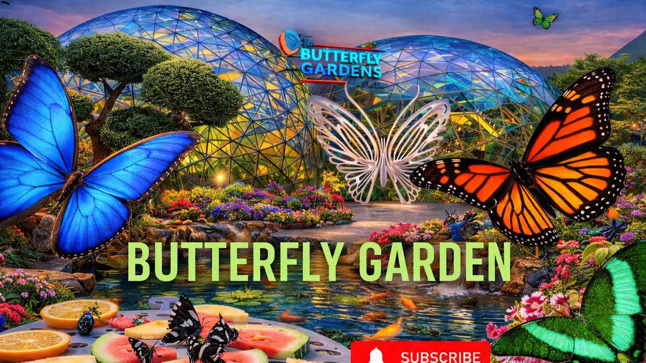 Butterfly garden |Abu Dhabi at Al Quana UAE|Top Tourist Attraction in UAE