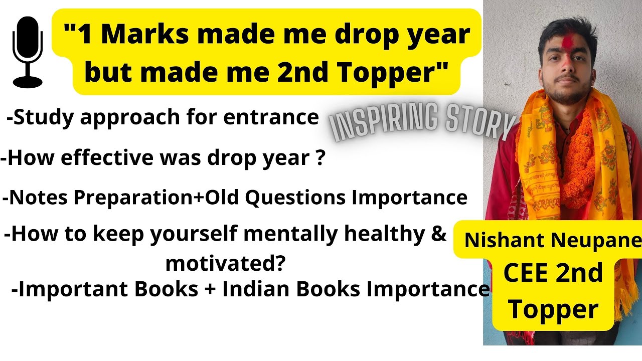 Everything about CEE MBBS Entrance Examination with CEE Second Topper Nishant Neupane