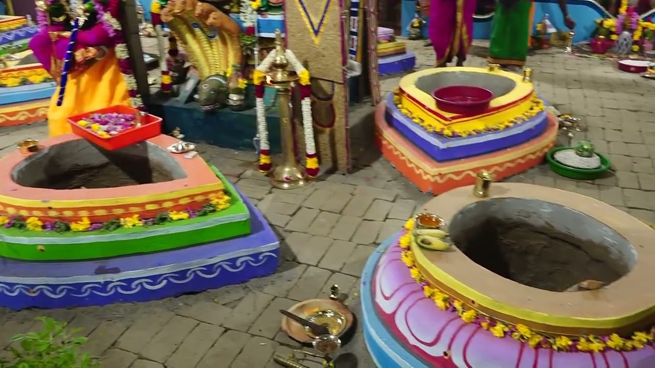 பாளை.ஆயிரத்தம்மன் கோவில் கும்பாபிஷேகம் முன்னிட்டு யாகசாலை பூஜைகள் ஆரம்பம்