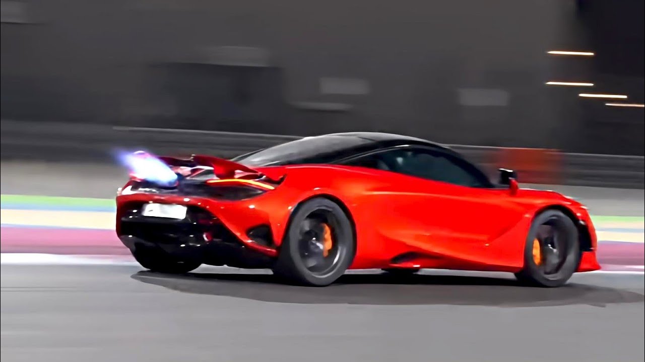 Track Day at Lusail International Circuit | Fire Spitting McLarens, Porsches & more 🏁🏎️