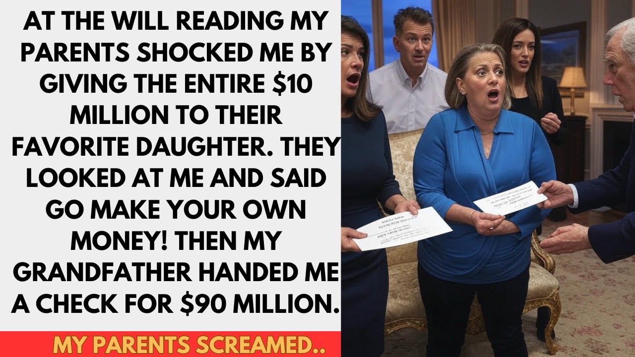 At The Will Reading My Parents Shocked Me By Giving The Entire $10 Million To Their Favorite...