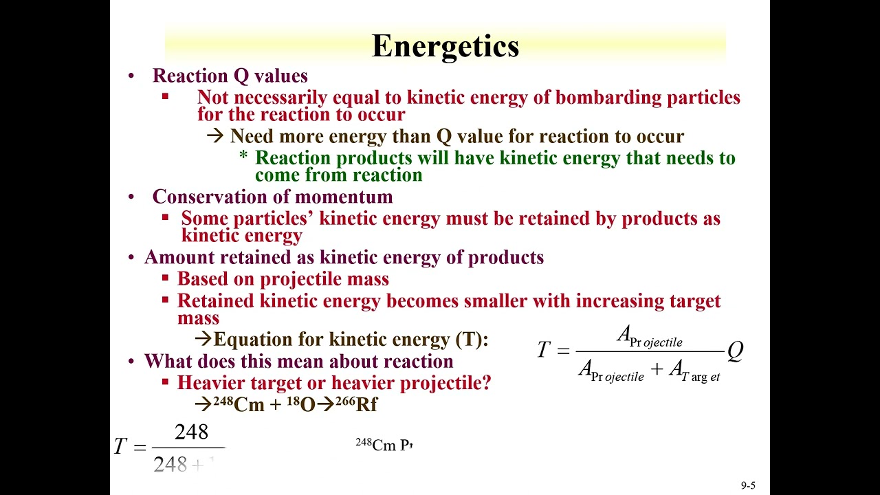 CHEM 418 Lecture 9 Nuclear Reactions Part 1