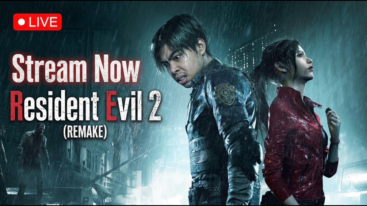 SAMBIL NUNGGU SAHUR MARI MEMBANTAI ZOMBIE !! - RESIDENT EVIL 2  REMAKE !