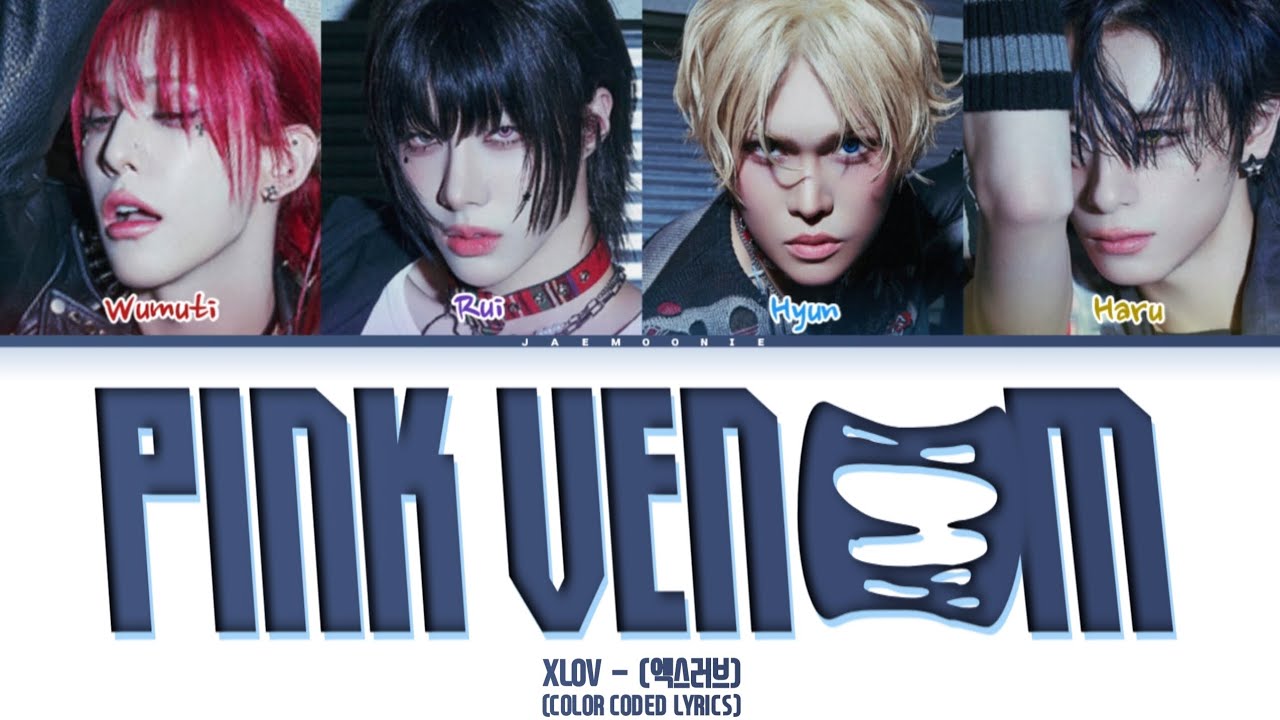[COVER] XLOV (엑스러브) - 'Pink Venom' Lyrics (Color Coded Lyrics Han/Rom/Eng 가사)