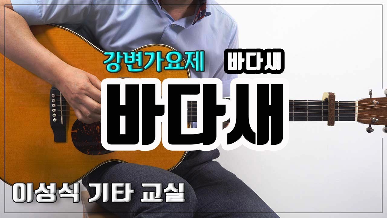 바다새-강변가요제 ｜Sea Bird｜Old K-Pop｜이성식기타교실｜좋은악보