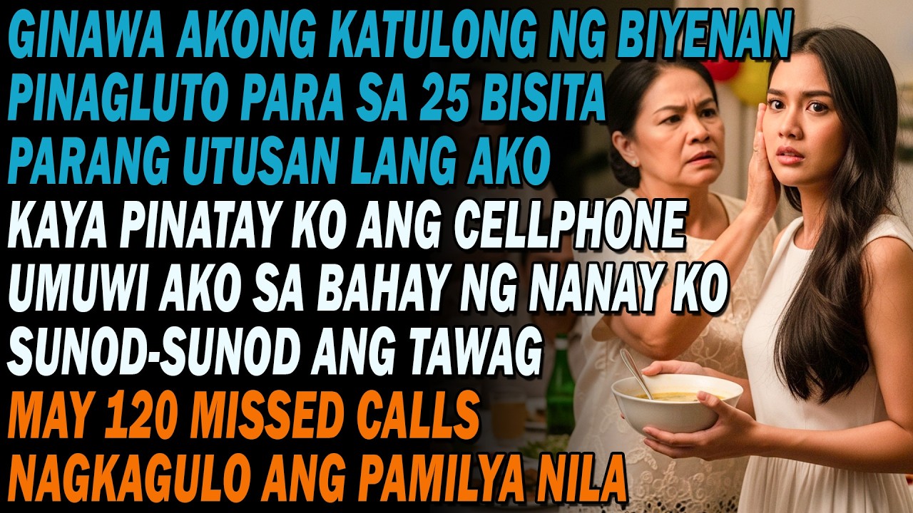 😱Ginawang Katulong Ng Biyenan Ko, Pinagluto Para Sa 25 Bisita Kaya May Ginawa Akong Ikinagulat Nila