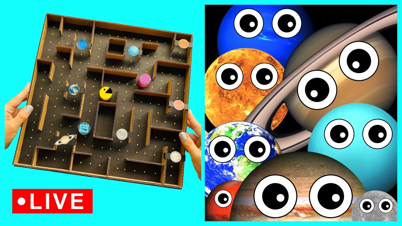 Planet Crafts for BABY 🪐🌎🔭☄️🌌 | Learn Mercury Venus Earth Mars Jupiter Saturn Uranus Neptune