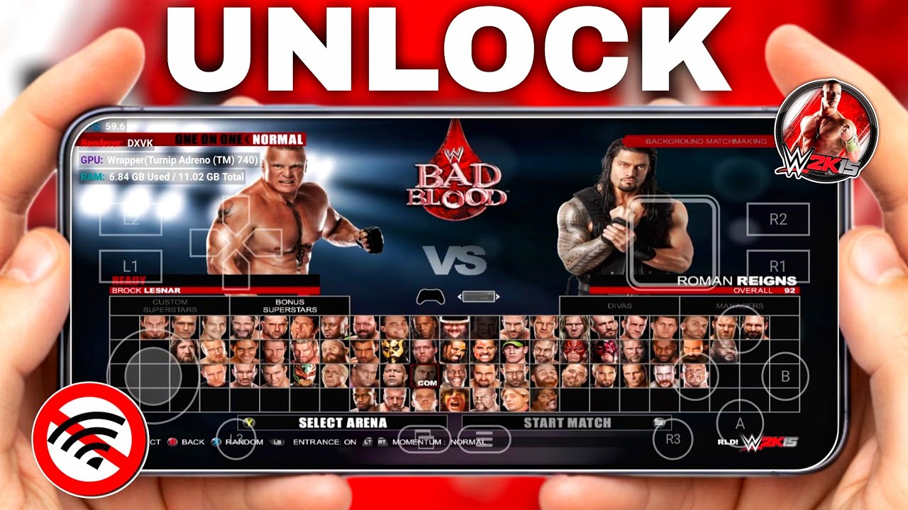 WWE 2K15 | How To Unlock Superstars, Arenas, Belts And More On [ANDROID!] 🔥