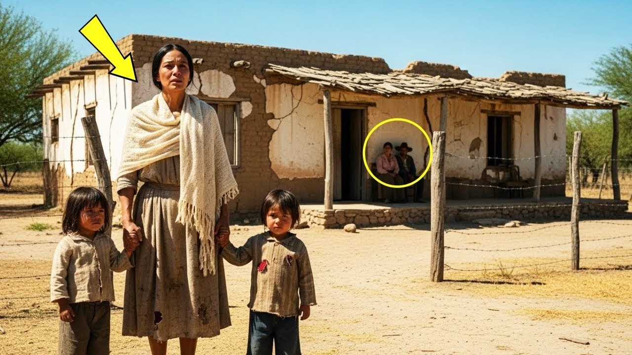 La Pobre Viuda Se Refugió En Un Rancho En Ruinas De Unos Campesinos — Pero La Tierra De Ese Lugar