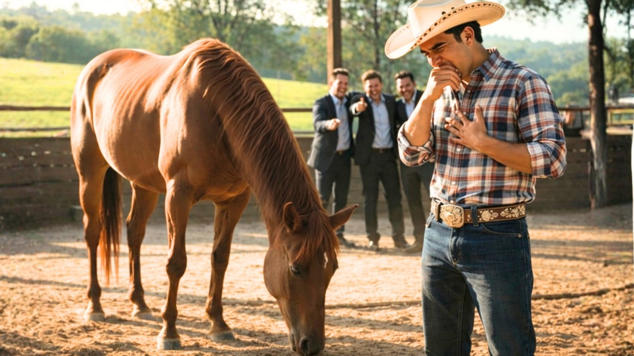 TODOS SE BURLARON CUANDO PAGÓ 300 PESOS POR ESE CABALLO… PERO NADIE IMAGINÓ EL FINAL