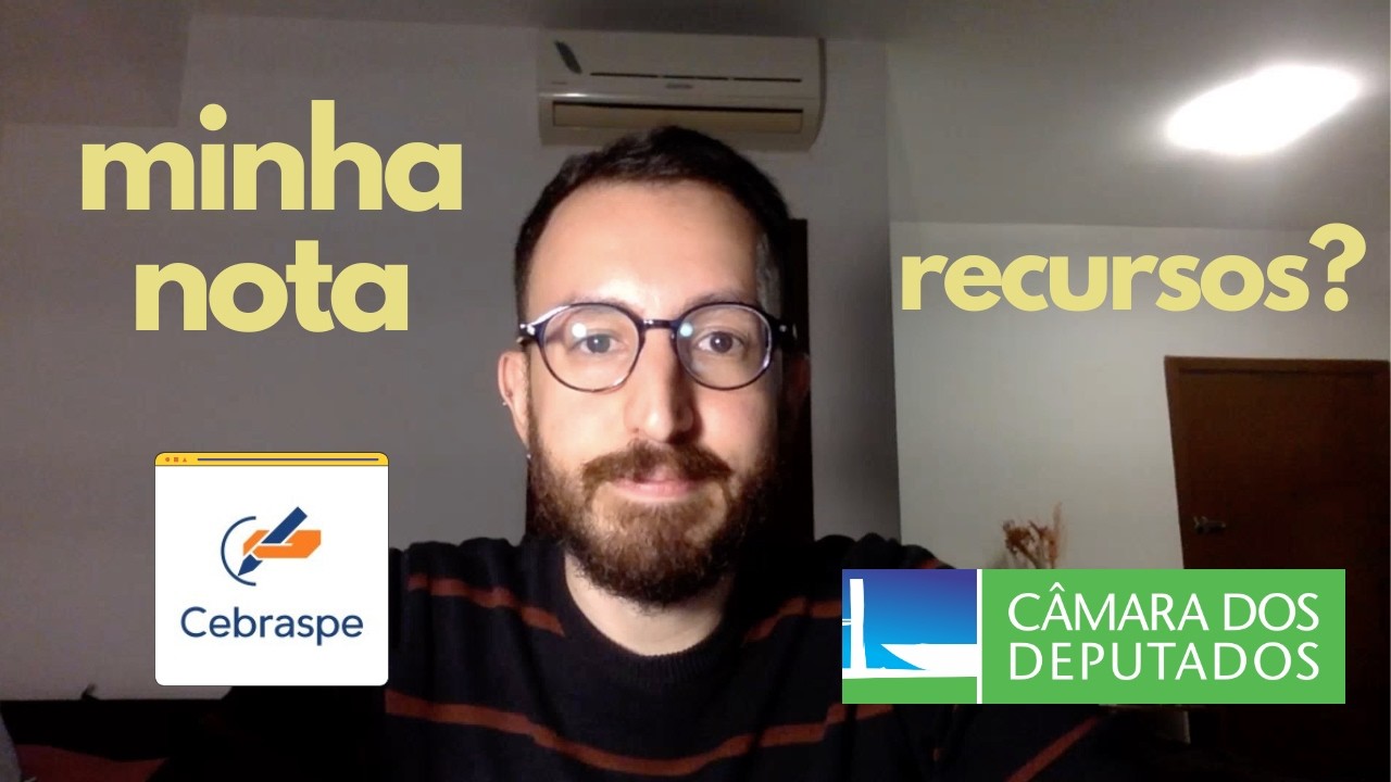 Minha nota, possíveis recursos e a questão de estatística - Concurso Câmara dos Deputados