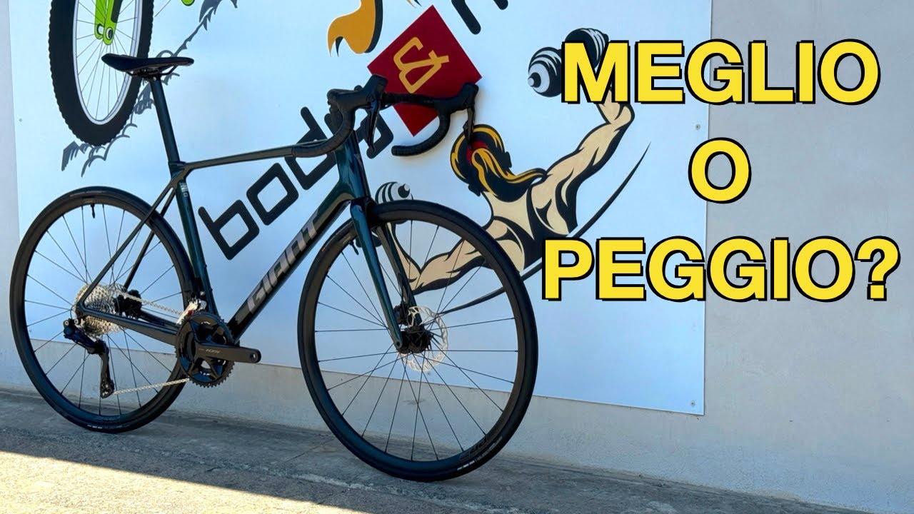 MEGLIO 105 ELETTRONICO O ULTEGRA MECCANICO? GIANT TCR ADVANCED 1 2025