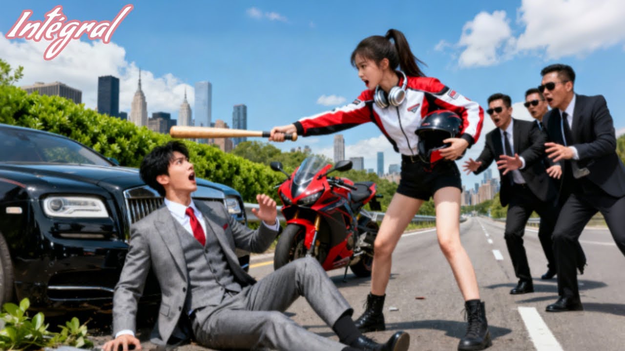 Personne n’ose engueuler PDG qui roule trop vite…Une fille à moto le stoppe et l’insulte！Amour naît!