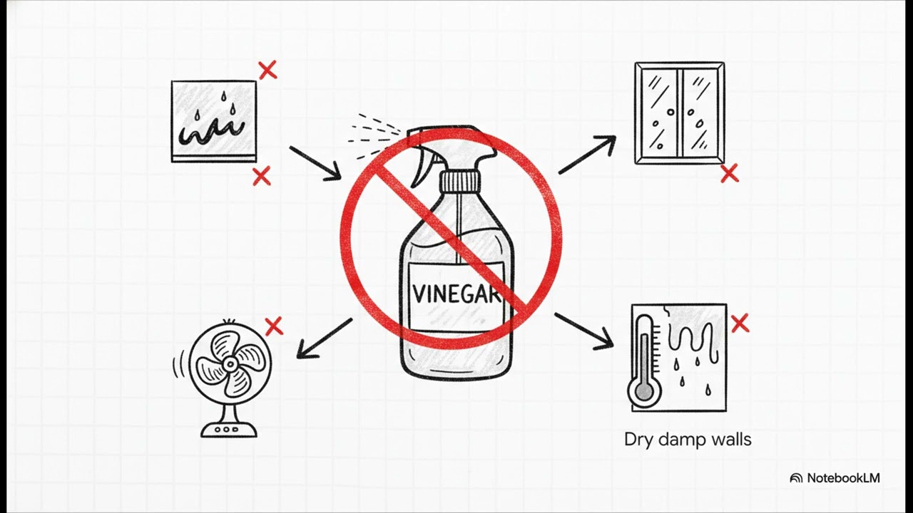 White Vinegar and Mould: Why Killing It Isn’t the Same as Fixing It