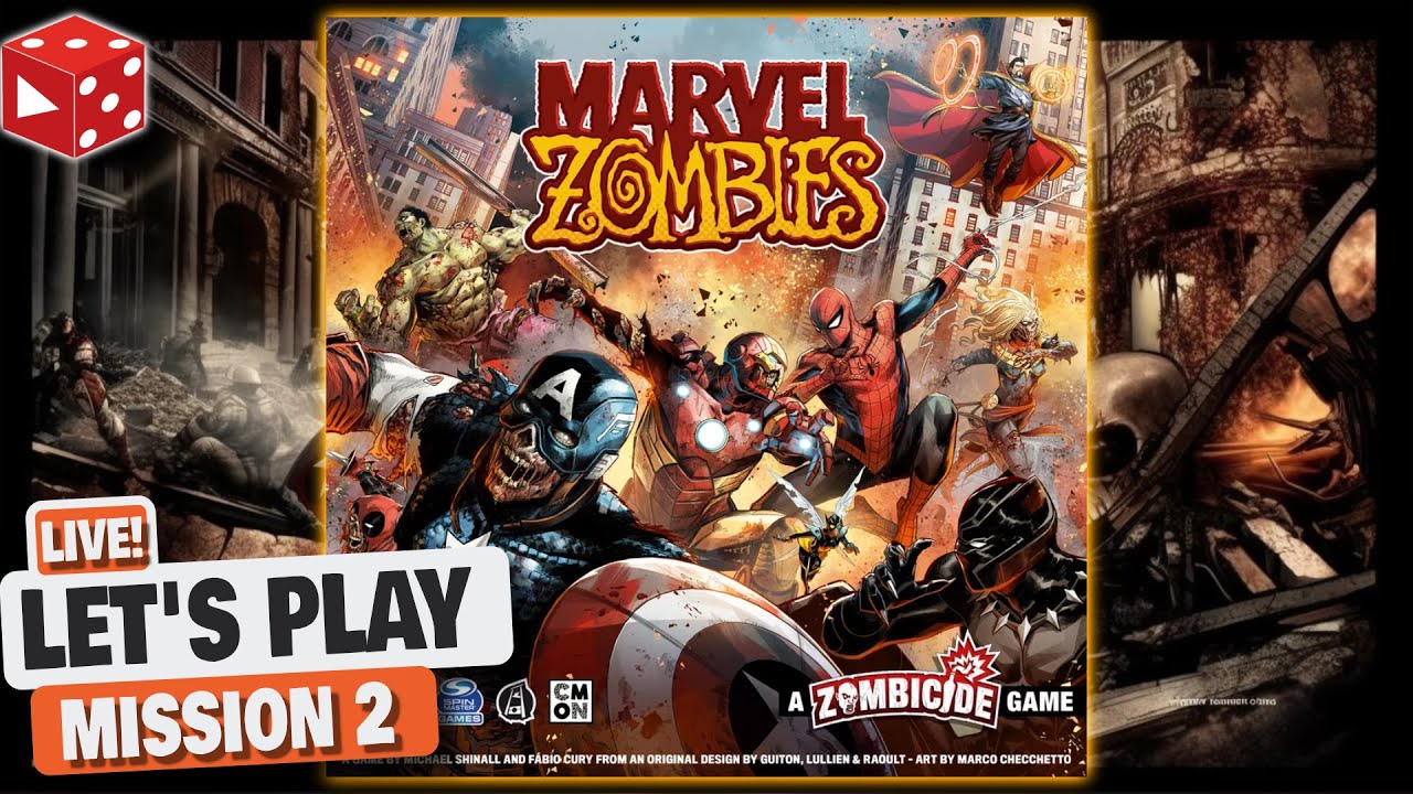 Marvel Zombies • LIVE LET'S PLAY MZ2 Avengers Tower • mit Markus & Ben