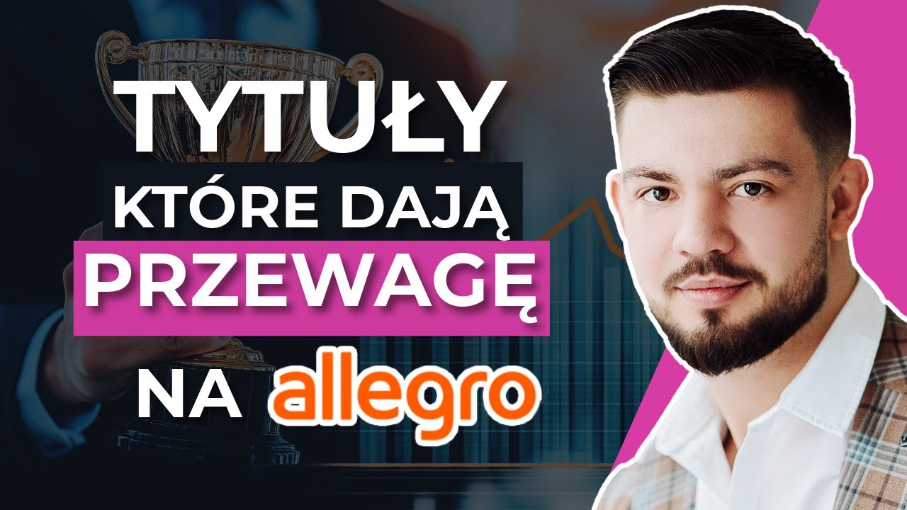 Jak stworzyć DOBRY TYTUŁ na Allegro? Jak znaleźć dobre SŁOWA KLUCZOWE SEO? | SZYBKIE TIPY #allegro