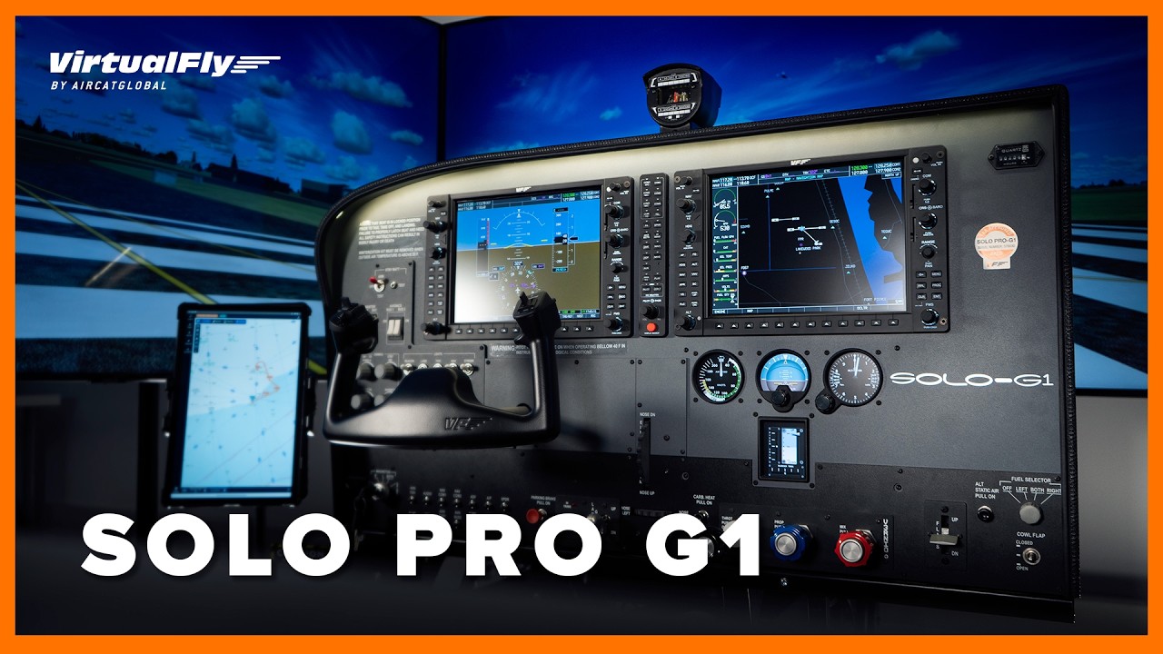 CESSNA 172S & 182RG - G1000 FLIGHT SIMULATOR - AATD - SOLO PRO G1