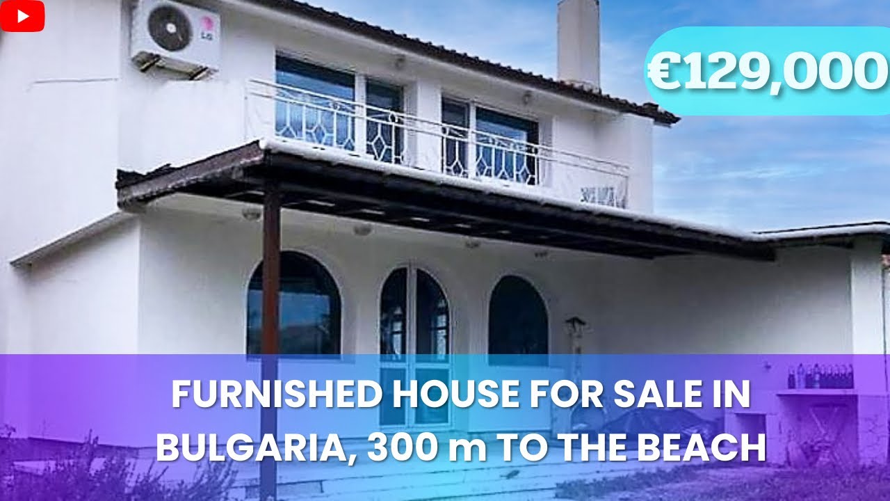 &euro; 129,000 FURNISHED HOUSE FOR SALE IN REZOVO, BULGARIA/OPEN SEA VIEW