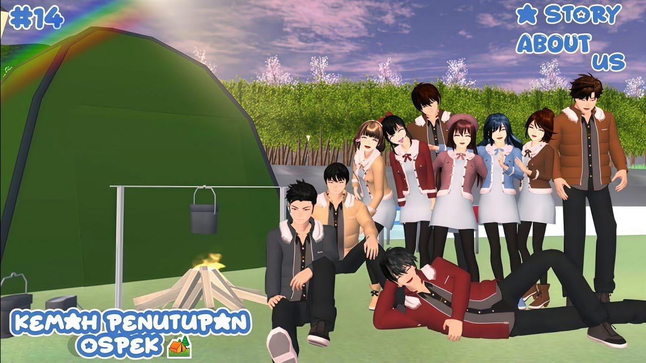 SAU #14 [Kemah🏕] || DRAMA SAKURA SCHOOL SIMULATOR