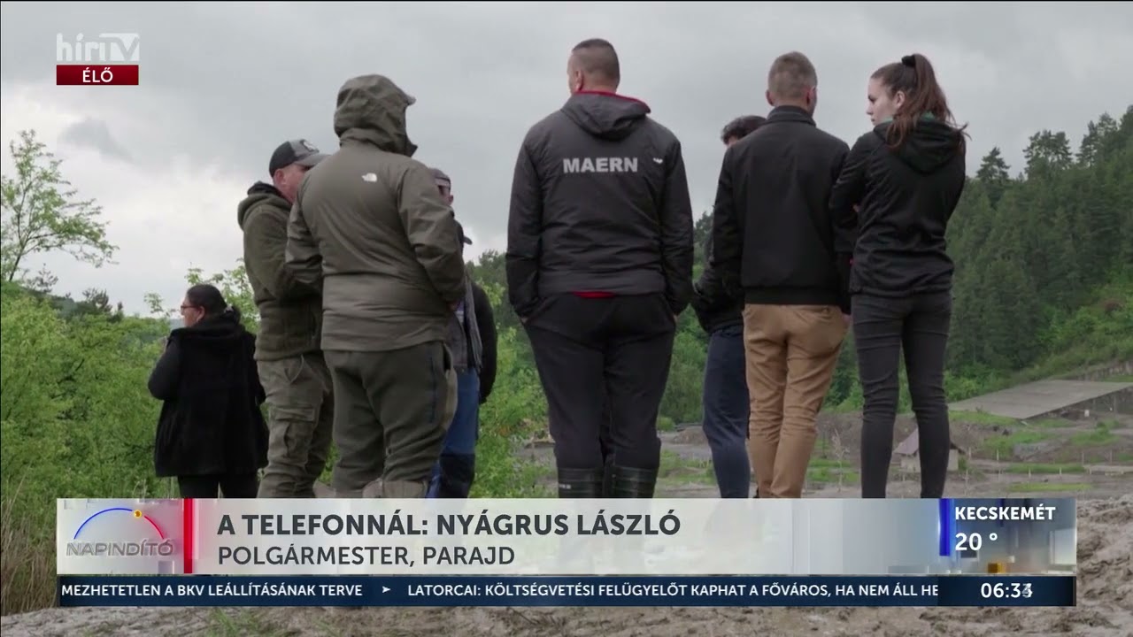 Nyolc európai országból érkeztek szakértők a parajdi sóbánya vészhelyzetének kezelésére - HírTV