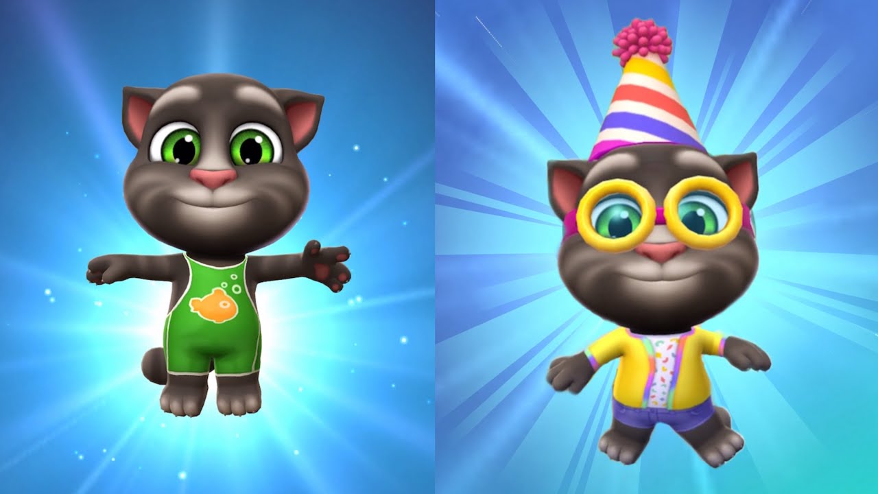 Happy Birthday Level 90 Vs Level?? My Talking Tom 2 Vs My Talking Baby Tom 2