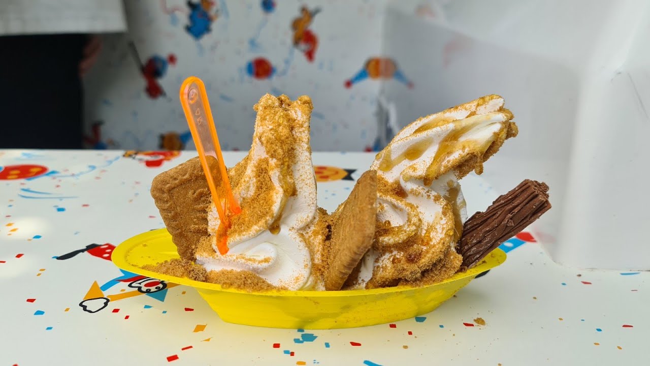 Mr Yellow Whippy visits West Ham Bus Garage/Ice cream van music/chime