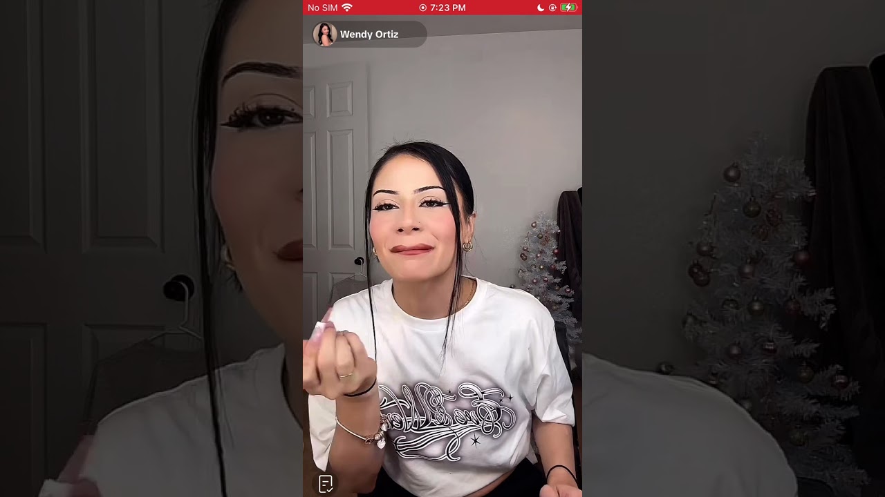 Wendy Ortiz TikTok live pt 2