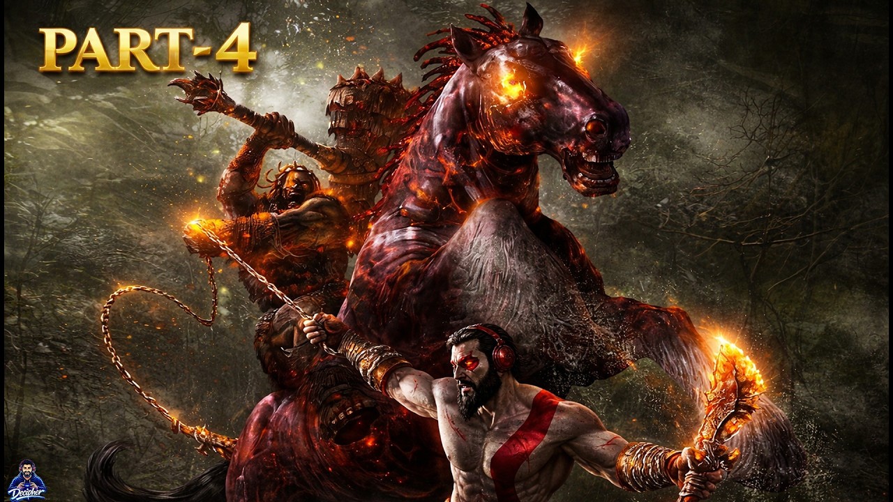 GOD OF WAR II (2007) LIVE  GAMEPLAY | PART - 4   Kratos vs The Gods🔥#godofwar2018 #godofwarragnarok