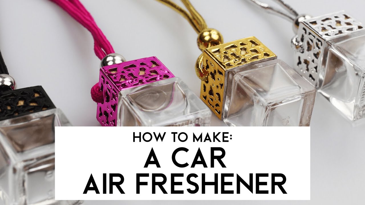 How To Make Your Own Car Diffusers | Supplies For Candles