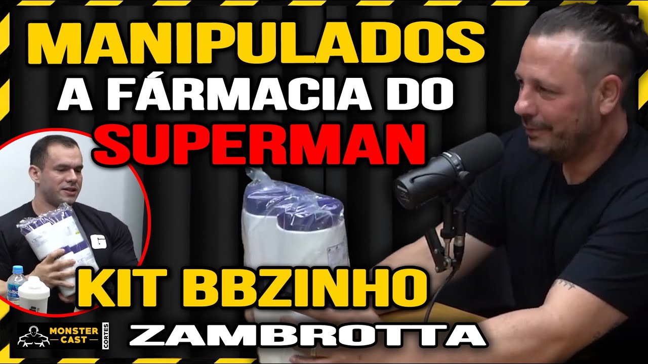 KIT BBZINHO: TUDO QUE O SUPERMAN USA DE MANIPULADOS ! | ZAMBROTTA
