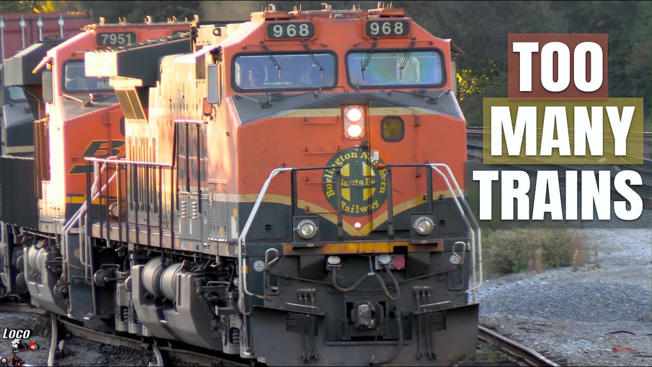 When You See So Many Trains It's a Problem.